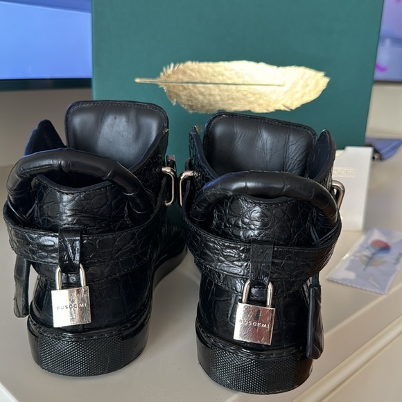 Buscemi/ high top leather / size 41 - Picture 6 of 11